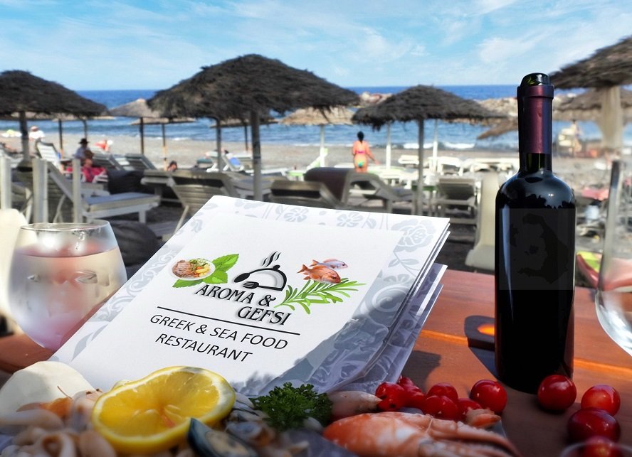 AROMA & GEFSI KAMARI - GREEK SEA FOOD RESTAURANT Santorini